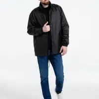 Ветровка унисекс Shift черная, размер L