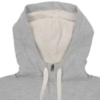 Толстовка на молнии Kulonga Sherpa, серый меланж, размер M