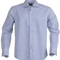 Рубашка мужская в клетку Tribeca, синяя, размер S