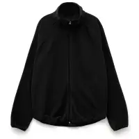 Куртка флисовая унисекс Fliska, черная, размер M/L