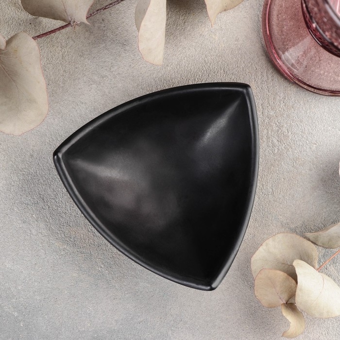 Соусник &laquo;Чёрный Восток&raquo;, 90 мл, 10&times;10,5&times;4 см, цвет чёрный