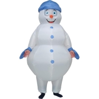 Костюм надувной &laquo;Снеговик&raquo;, рост 150-190 см