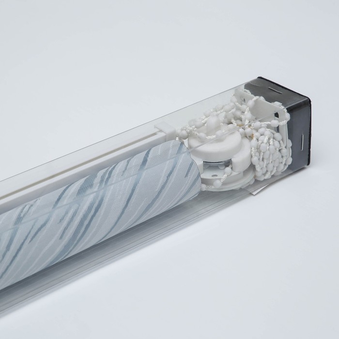 Штора рулонная &laquo;Мгла&raquo;, блэкаут, 120&times;180 см, цвет серый