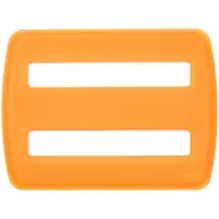 Пряжка &mdash; регулятор ремня Fermo, оранжевый неон