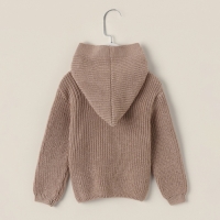 Кардиган вязаный с капюшоном SL Home, р.80-86 см, песочный Кардиган вязаный с капюшоном SL Home, р.80-86 см, песочный