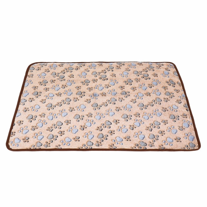 Плед для животных Плед для животных "С любовью", 76 х 52 см, бежевый