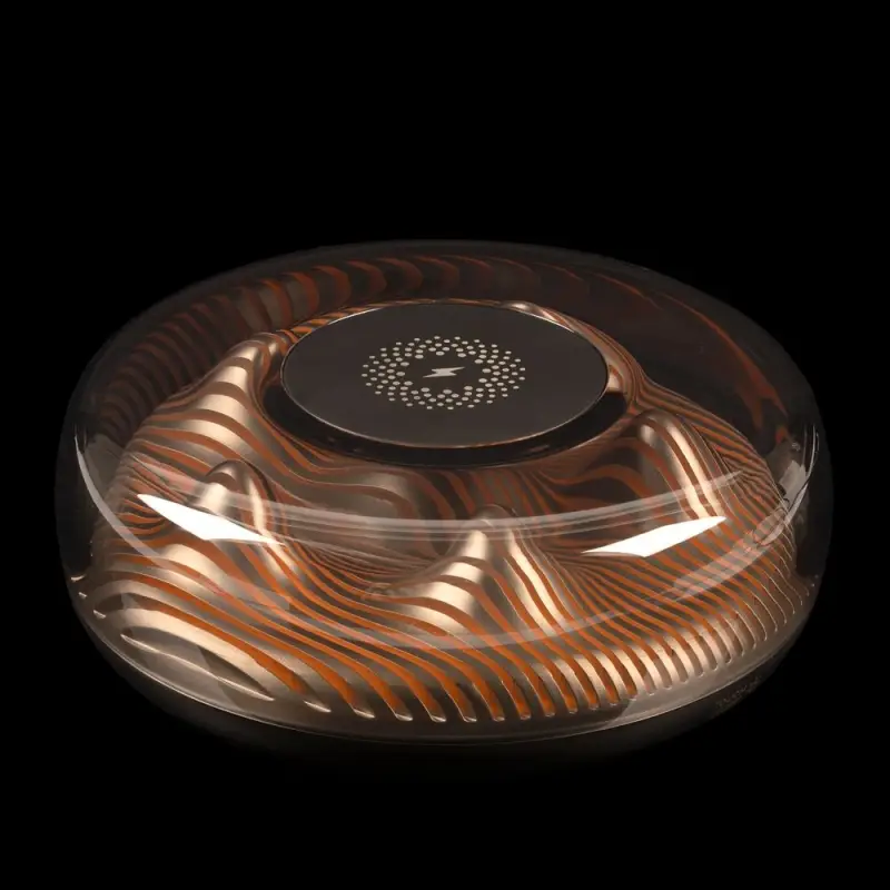 Станция беспроводной зарядки с подсветкой apexPoint ver.2, черная Станция беспроводной зарядки с подсветкой apexPoint ver.2, черная