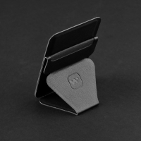 Магнитный кошелёк-подставка Windigo, поддержка Magsafe, для iPhone 12/13/14/15, графитовый чёрный Магнитный кошелёк-подставка Windigo, поддержка Magsafe, для iPhone 12/13/14/15, графитовый чёрный