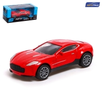 Машина металлическая «Гонка», инерция, 1:43, цвет красный Машина металлическая «Гонка», инерция, 1:43, цвет красный