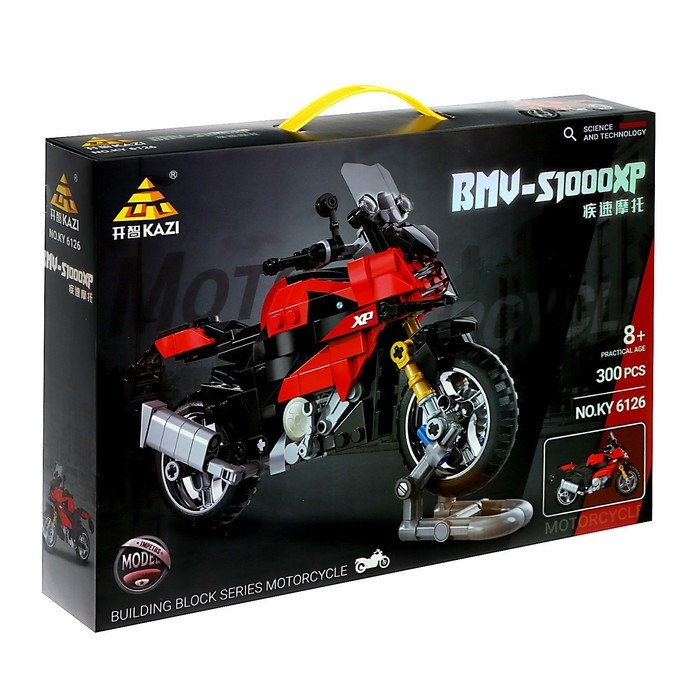 Конструктор Мото &laquo;Спортивный мотоцикл&raquo;, 300 деталей