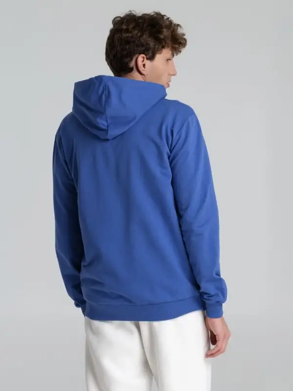 Толстовка на молнии с капюшоном Siverga 2.0, ярко-синяя, размер XXL