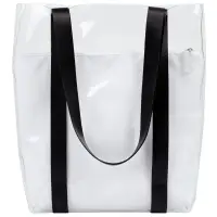 Шопер Clarity с белым органайзером, прозрачный Шопер Clarity с белым органайзером, прозрачный