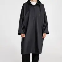 Дождевик-анорак R1, черный, размер M/L