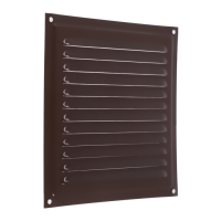 Решетка вентиляционная ZEIN Люкс РМ1919КР, 190 х 190 мм, с сеткой, металлическая, коричневая Решетка вентиляционная ZEIN Люкс РМ1919КР, 190 х 190 мм, с сеткой, металлическая, коричневая