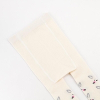 Колготки Крошка Я &laquo;Зайчики&raquo;, цвет молочный, рост 98-104 см