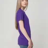 Футболка женская T-bolka Lady фиолетовая, размер 3XL