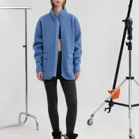 Куртка унисекс Oblako, голубая, размер M/L