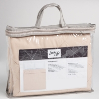 Покрывало LoveLife 2 сп 180х210&plusmn;5 см, цвет бежевый, микрофайбер, 100% п/э