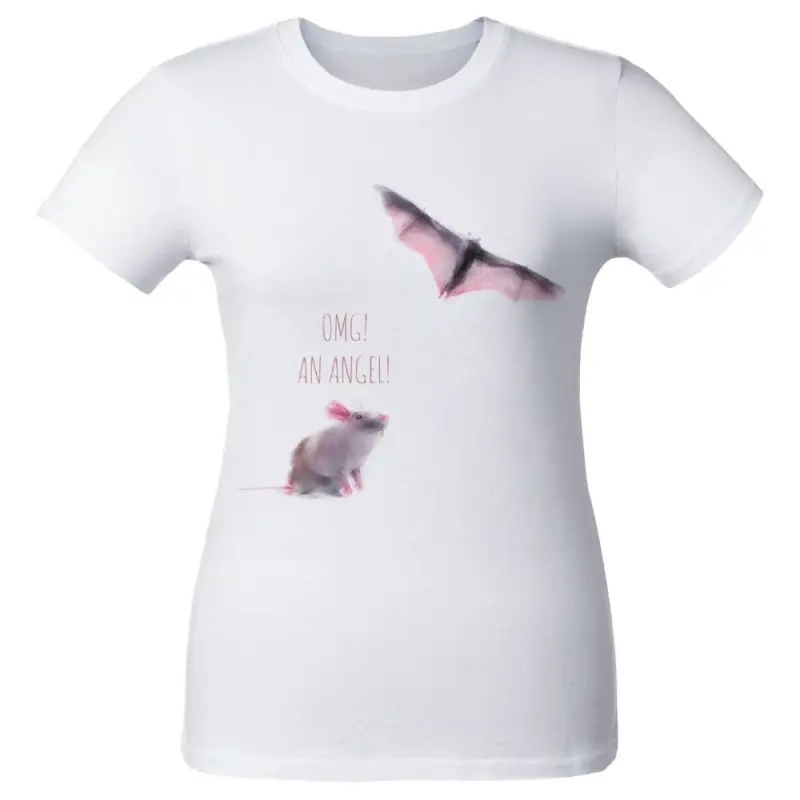 Футболка женская An Аngel, белая, размер S