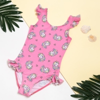 Купальник детский KAFTAN &laquo;Единороги&raquo;, рост 122-128 (34)