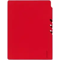 Ежедневник Flexpen Shall, недатированный, красный