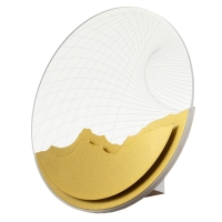 Бра "Планета" LED 20Вт 4000К золото 24х24х4 см Бра "Планета" LED 20Вт 4000К золото 24х24х4 см