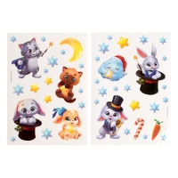 Набор для рисования эбру на новый год &laquo;Кот&raquo;, новогодний набор для творчества