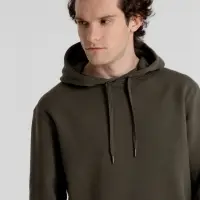 Толстовка с капюшоном унисекс King, хаки, размер XS Толстовка с капюшоном унисекс King, хаки, размер XS