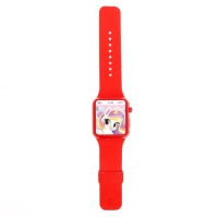 Музыкальные часики &laquo;Любимые пони&raquo;, детские, звуковые эффекты, цвет красный