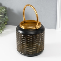 Подсвечник металл на 1 свечу "Зерно" d=5 см 15х15х17,5 см Подсвечник металл на 1 свечу "Зерно" d=5 см 15х15х17,5 см