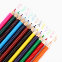 Цветные карандаши, 12 цв трехгранные ArtFox &laquo;Панда&raquo;