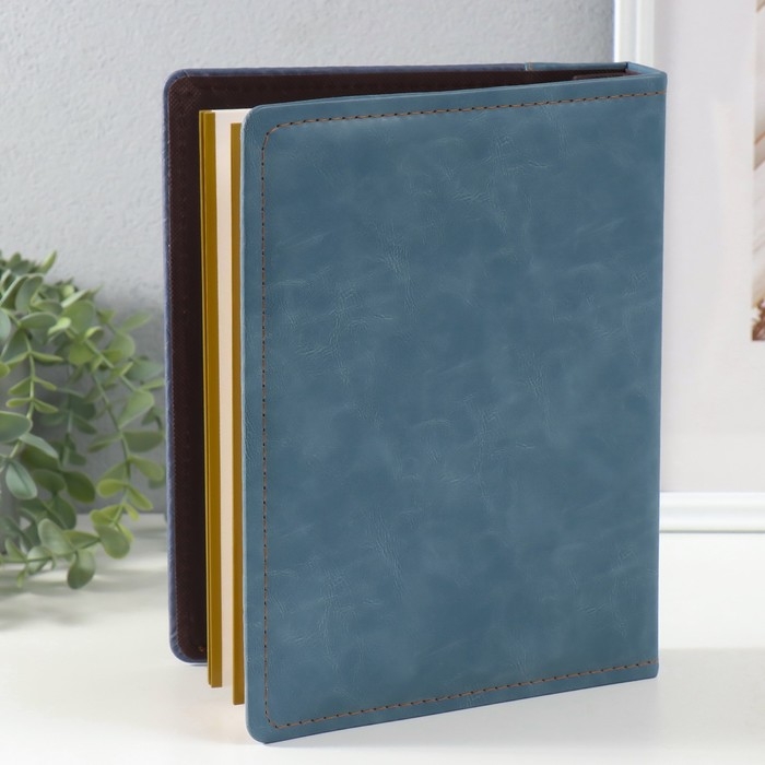 Фотоальбом магнитный 20 листов "Индиго" кожзам 4х20,3х26,2 см