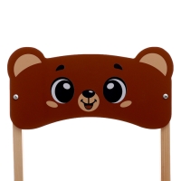 Стул деревянный &laquo;Мишка&raquo;, регулируемый