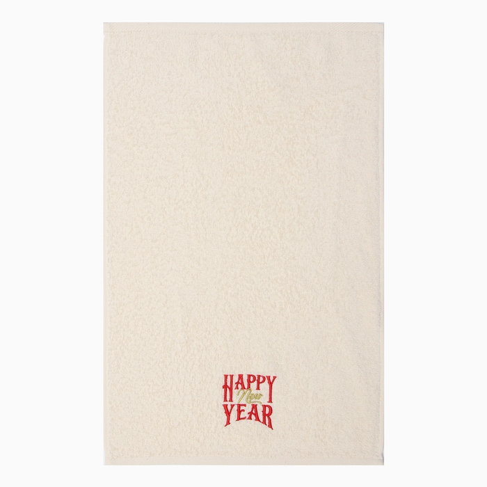 Набор в мешочке Этель "Happy": полотенце 35х60см, тёрка 7,7х3,7х3см