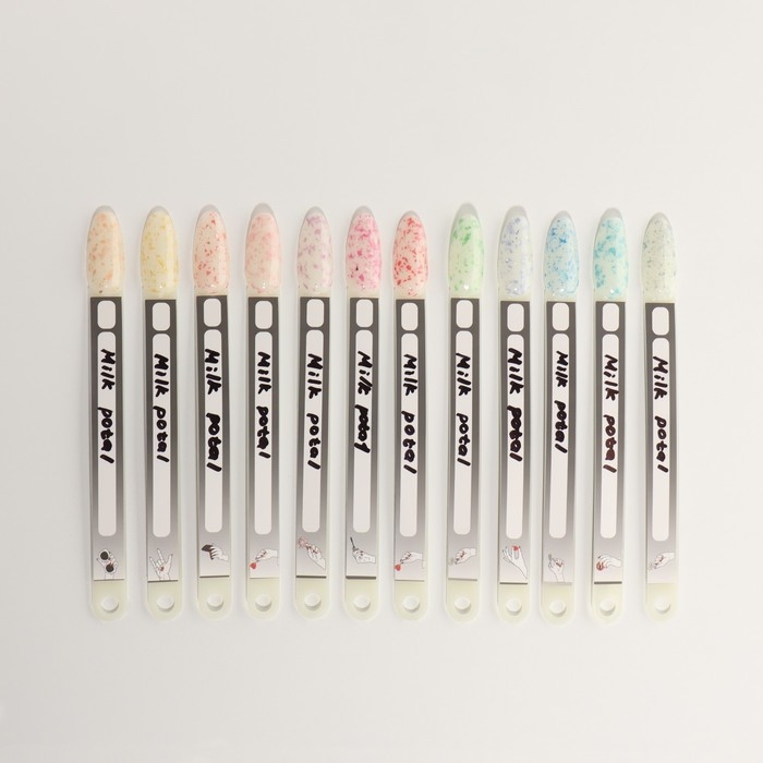 Гель лак для ногтей, «MILK POTAL», 3-х фазный, 8мл, LED/UV, цвет белый/зелёный (08) Гель лак для ногтей, «MILK POTAL», 3-х фазный, 8мл, LED/UV, цвет белый/зелёный (08)