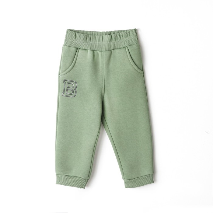 Брюки для мальчика, НАЧЁС, цвет хаки, рост 86 см