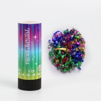 Хлопушка пружинная «Пусть мечты сбудутся», 11 см Хлопушка пружинная «Пусть мечты сбудутся», 11 см