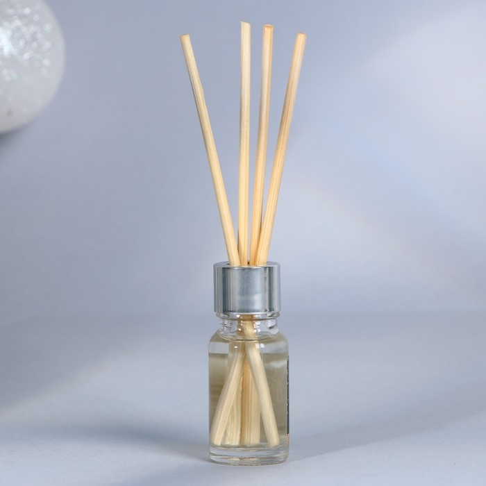 Новый год! Диффузор ароматический палочки &laquo;Новогодняя коллекция: Happy new year&raquo;, черный лед, 10 мл