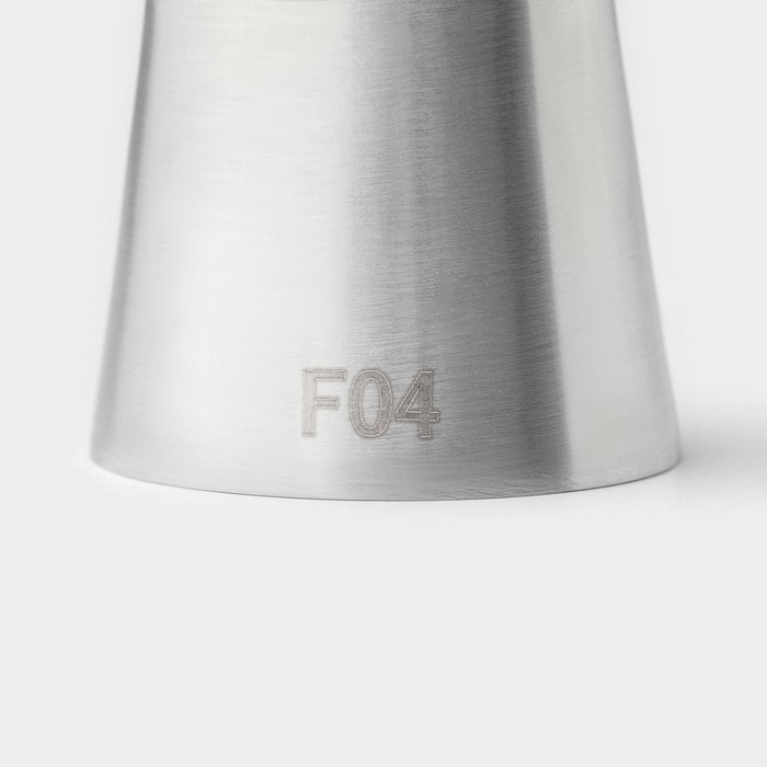 Насадка кондитерская KONFINETTA, d=3,6 см, № F04 Насадка кондитерская KONFINETTA, d=3,6 см, № F04