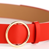 Ремень женский, ширина 3,5 см, цвет красный Ремень женский, ширина 3,5 см, цвет красный