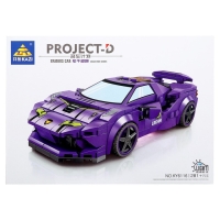 Конструктор Гонка &laquo;Скелер&raquo;, световые эффекты, 281 деталь