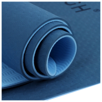 Коврик для йоги Sangh, 183×61×0,6 см, цвет синий Коврик для йоги Sangh, 183×61×0,6 см, цвет синий