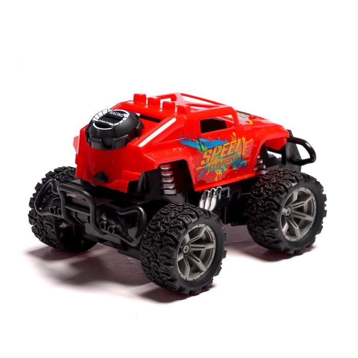 Джип радиоуправляемый «Кросс», работает от аккумулятора, цвет красный Джип радиоуправляемый «Кросс», работает от аккумулятора, цвет красный