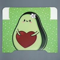 Коробка подарочная складная, упаковка, &laquo;Авокадо&raquo;, 25 х 25 х 10 см