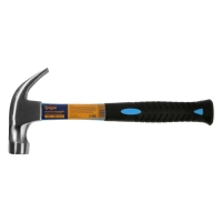 Молоток-гвоздодер ТУНДРА, боек с магнитом, фиберглассовая 2К рукоятка, 750 г Молоток-гвоздодер ТУНДРА, боек с магнитом, фиберглассовая 2К рукоятка, 750 г