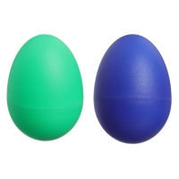 Погремушки &laquo;Перкуссионные маракасы: яички&raquo;, шейкеры, 2 шт., МИКС, Крошка Я