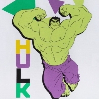 Футболка детская «Халк» Мстители, рост 98-104, белый Футболка детская «Халк» Мстители, рост 98-104, белый