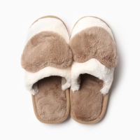 Тапочки женские размер 36-37, цвет бежевый Тапочки женские размер 36-37, цвет бежевый