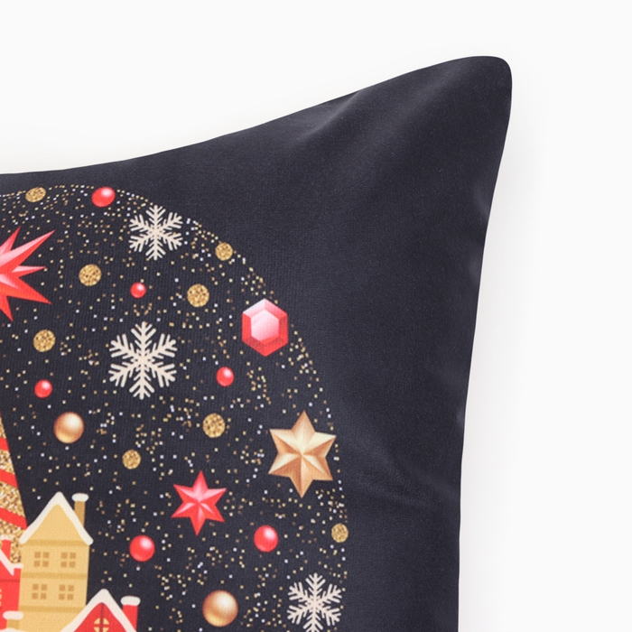 Новый год. Чехол на подушку Этель Новый год. Чехол на подушку Этель "Шар" 40х40см,100% п/э