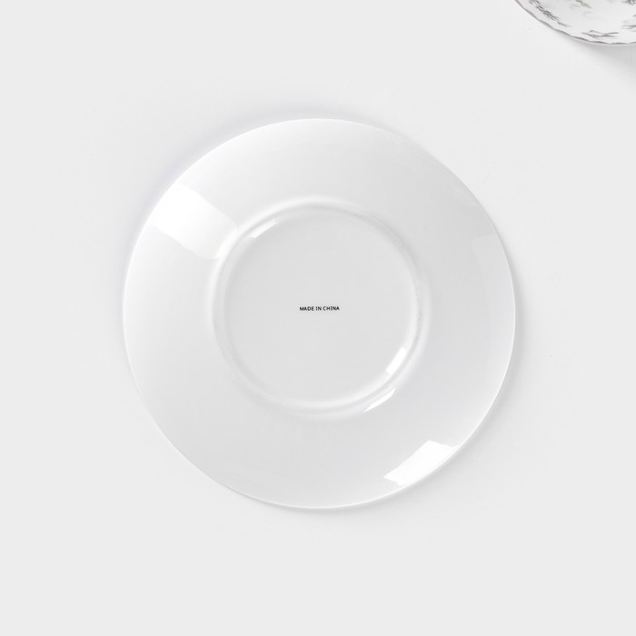 Набор керамический чайный &laquo;Прованс&raquo;, 3 предмета: чайник заварочный 370 мл, чашка 300 мл, блюдце d=15 см